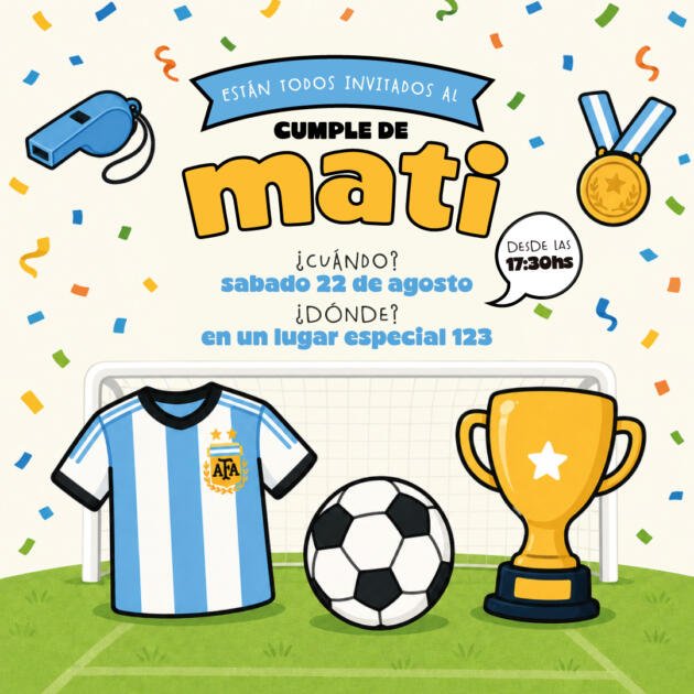 Tarjeta Digital Futbol
